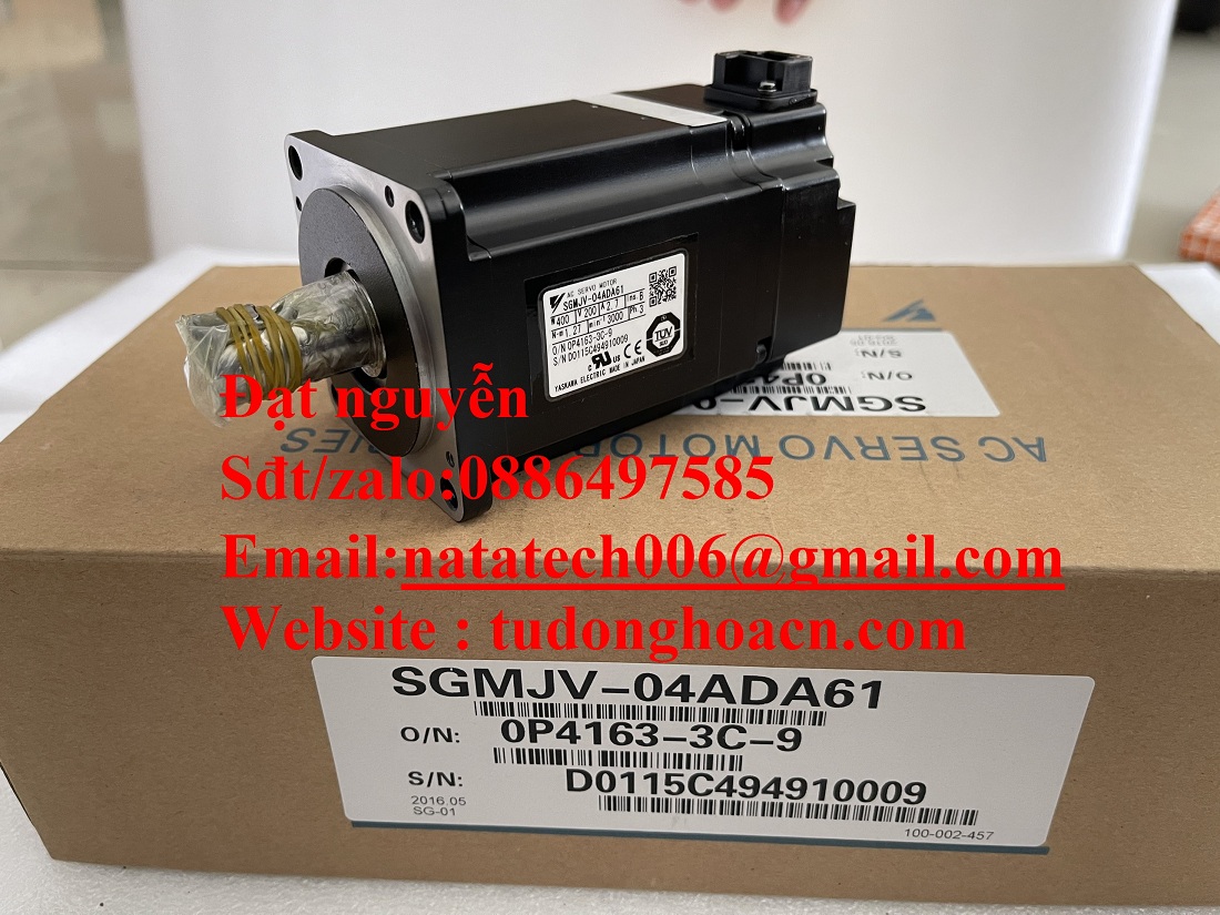 SGMJV-04ADA61 động cơ bước CNC chính hãng yaskawa mới full box