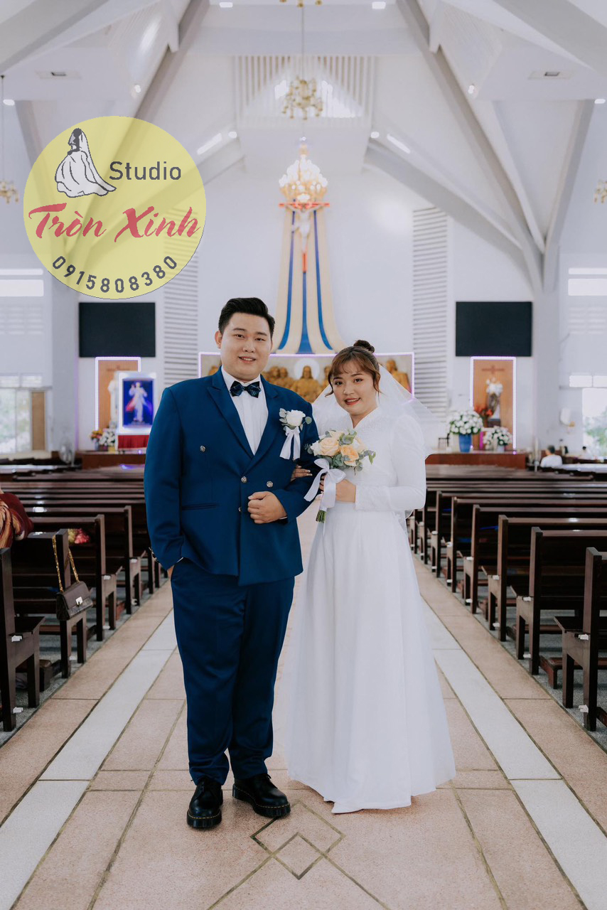 Áo dài cưới Bigsize Tròn Xinh siêu khuyến mãi 14.5