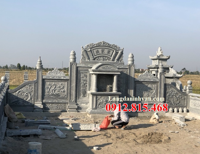 Lăng mộ đá đẹp bán tại Sài Gòn -Thiết kế, xây lăng mộ đá trọn gói