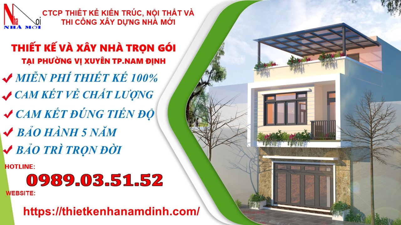 chuyên thi công sửa chữa cải tạo nhà mới trọn gói giá rẻ Nam Định