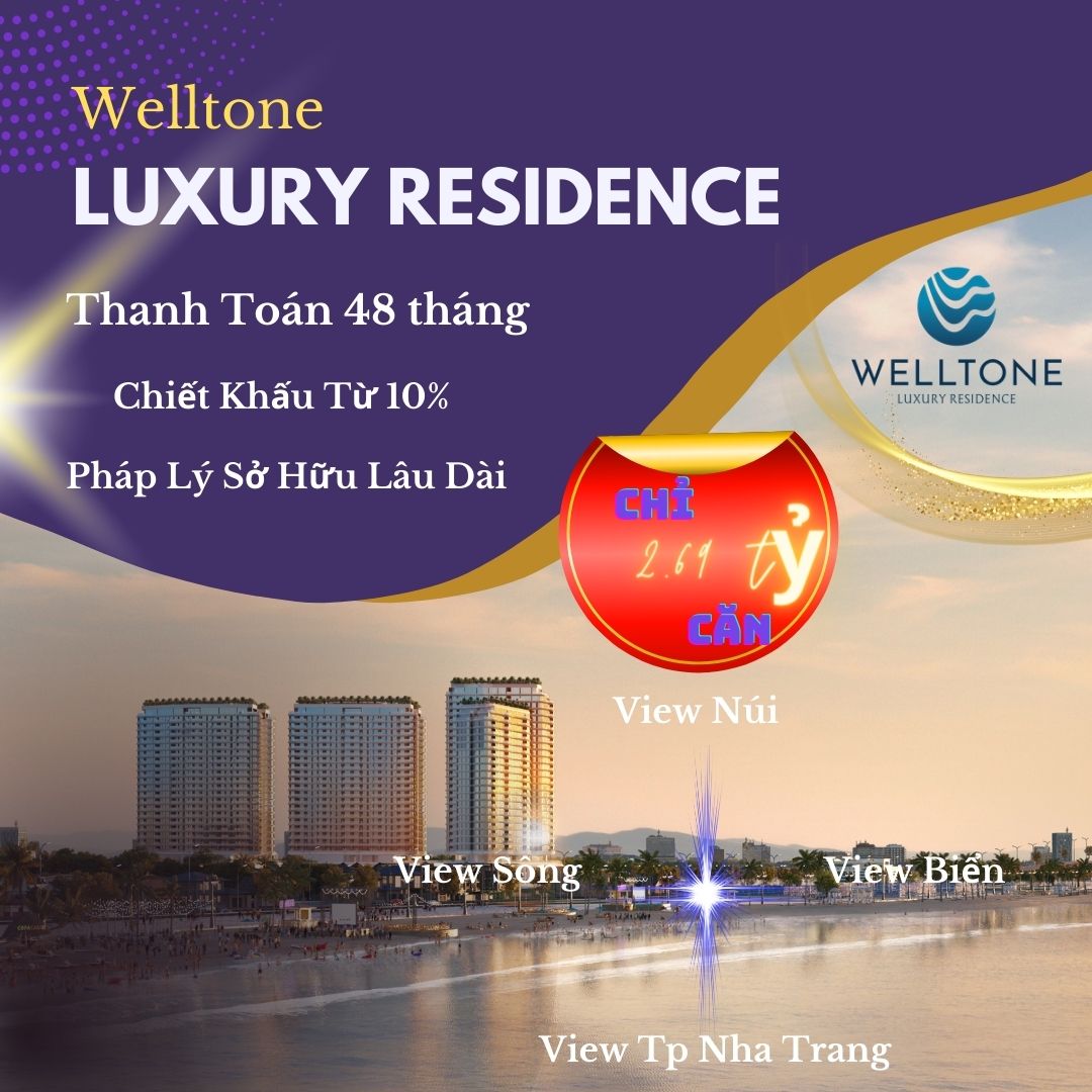 Quyền của bên mua căn hộ biển cao cấp Welltone Luxury Residence