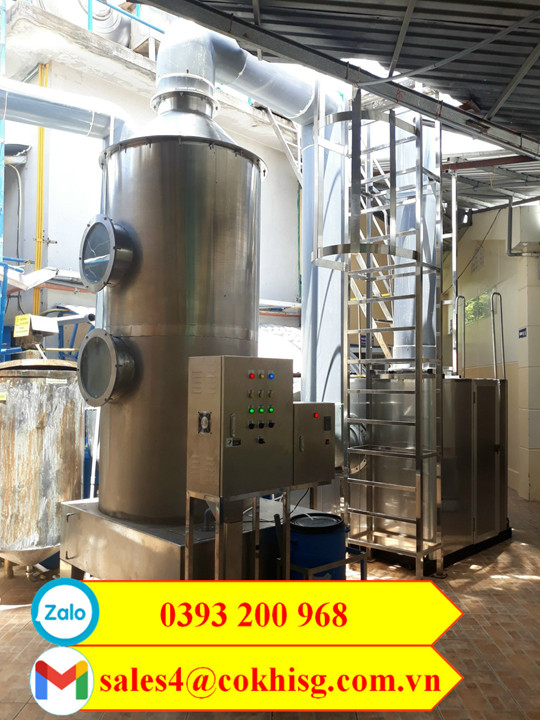 Hệ thống xử lý khí nhà máy sản xuất thức ăn chăn nuôi