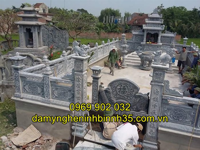 Những mẫu lăng mộ đá đẹp giá rẻ bán tại Phú Thọ