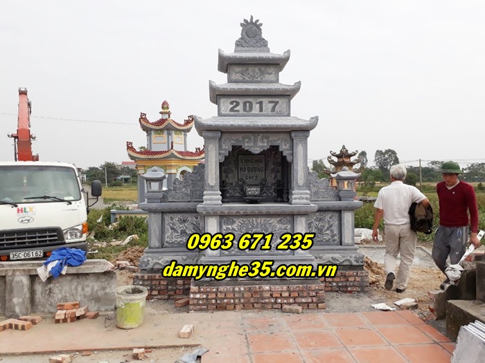 Mẫu lăng thờ bằng đá đẹp bán tại Thái Nguyên