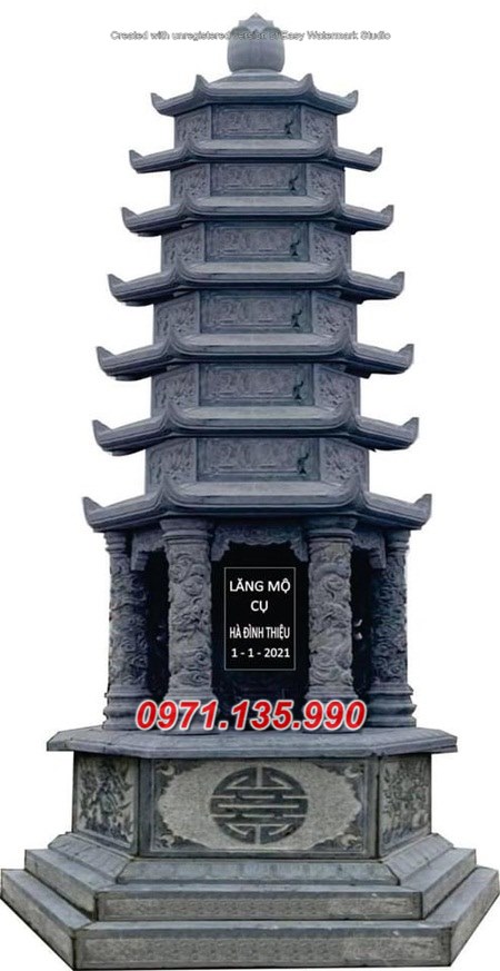 6650 gia lai bán tháp đựng tro hài cốt bằng đá đẹp