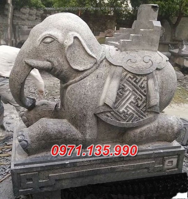 11458 mẫu voi bằng đá đẹp cao cấp tại vĩnh long 
