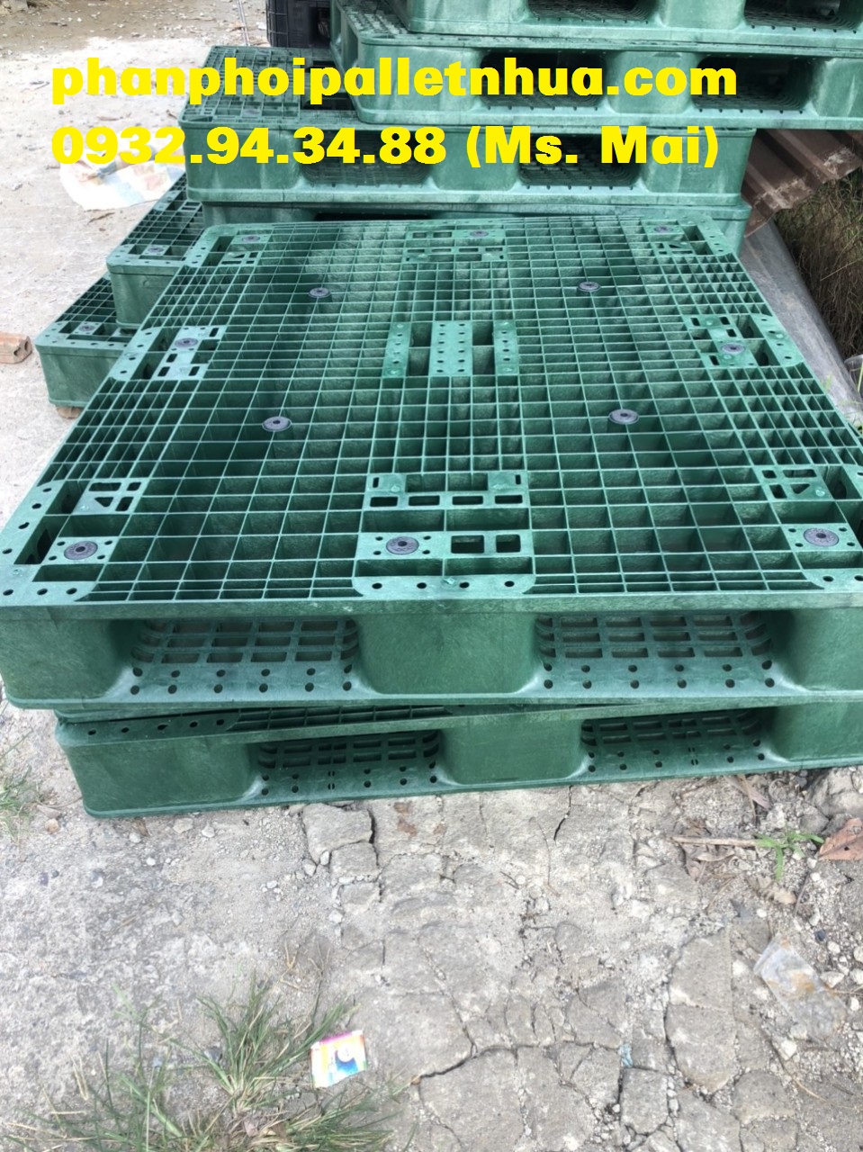 Pallet nhựa giá rẻ tại Bình Thuận, liên hệ 0932943488