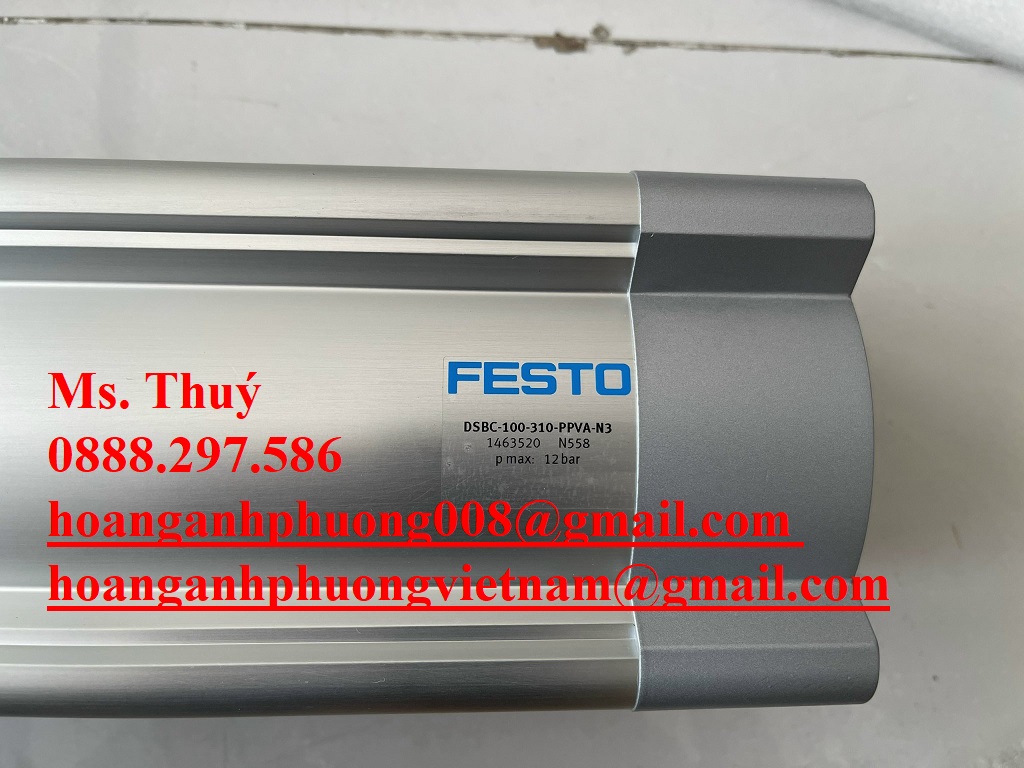 Festo DSBC-100-310-PPVA-N3  Xy lanh nhập khẩu chính hãng