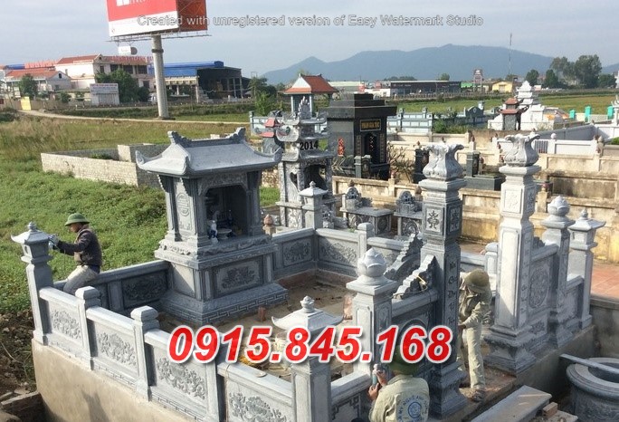 21357 Lai Châu mẫu lăng mộ bằng đá cao cấp bán
