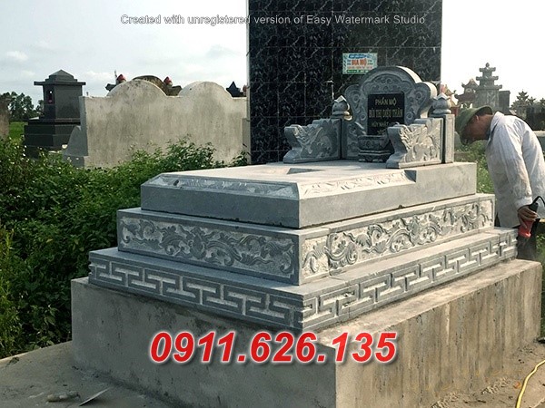 15648 bia mộ bằng đá khối đẹp cao cấp bán nghệ an