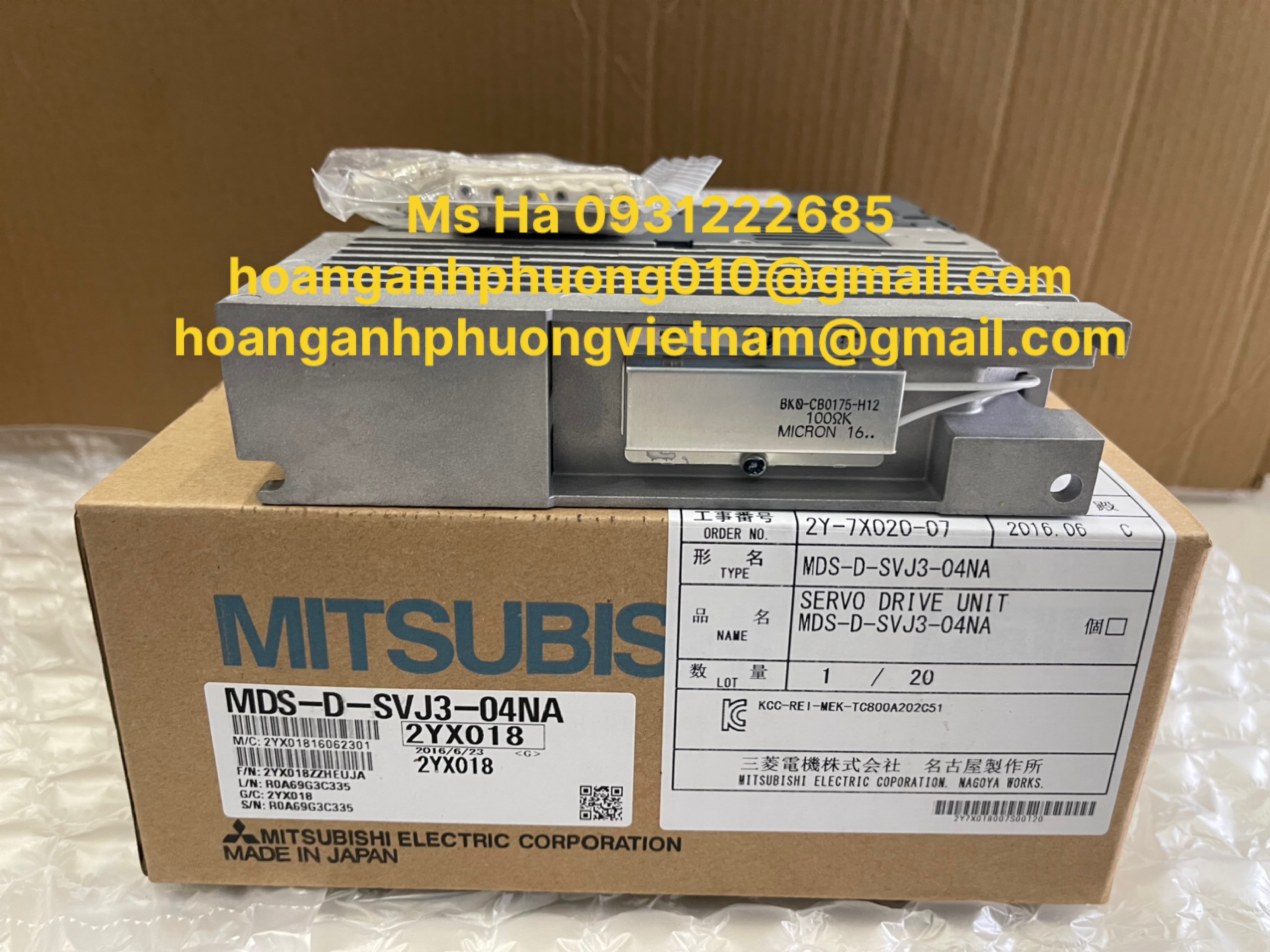 Amplifier mitsubishi giao hàng toàn quốc MDS-D-SVJ3-04NA