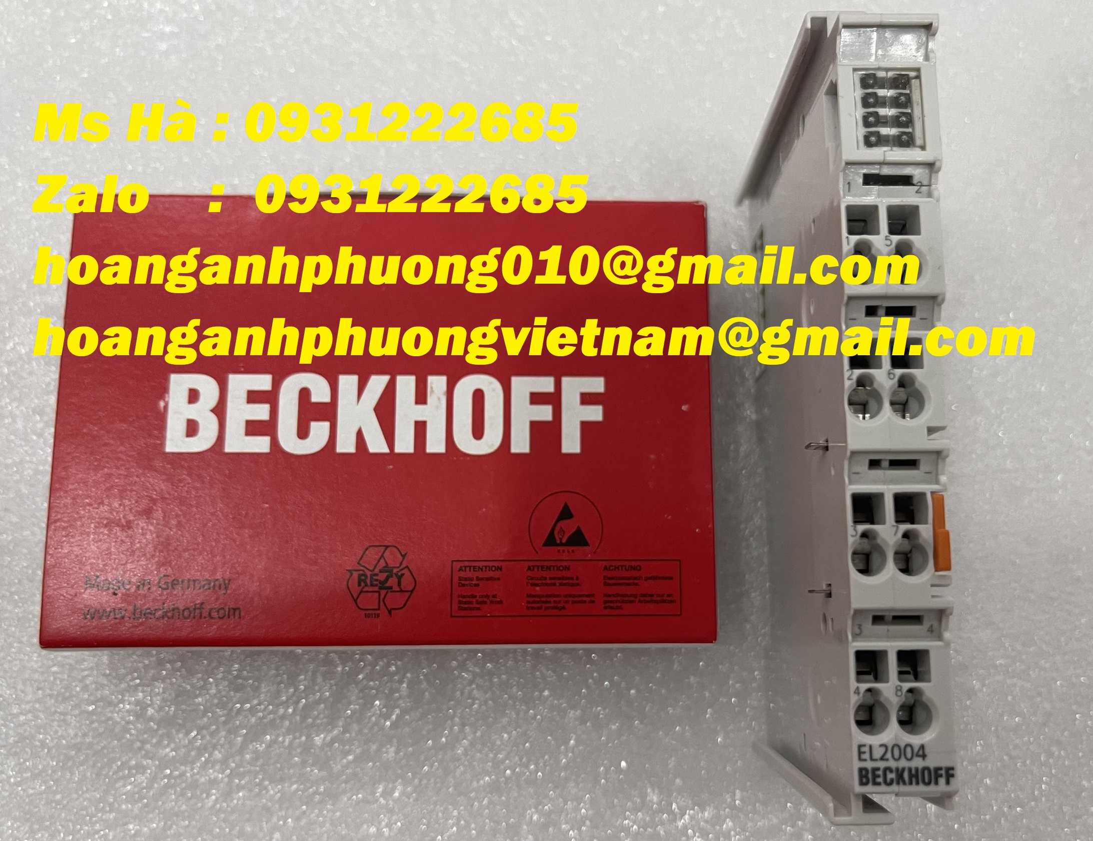 4-channel digital output EL2004 beckhoff - Bình Dương