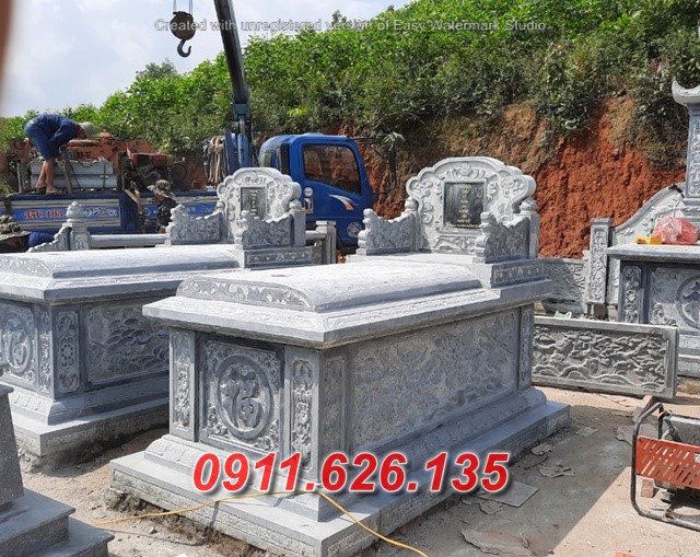 21313 mẫu bia mộ bằng đá tự nhiên bán lạng sơn