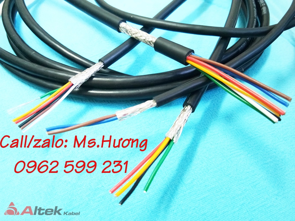 Cáp tín hiệu chống nhiễu altek kabel (2,4,6,8)x0.22mm