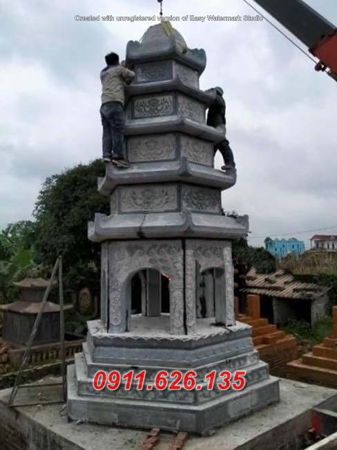 20943 tháp mộ bằng đá nguyên khối đẹp bán sơn la
