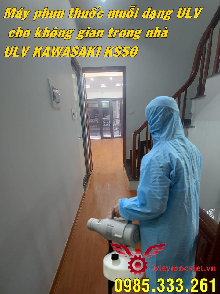 Máy phun hóa chất diệt muỗi bảo vệ sức khỏe cho gia đình bạn ULV KS50