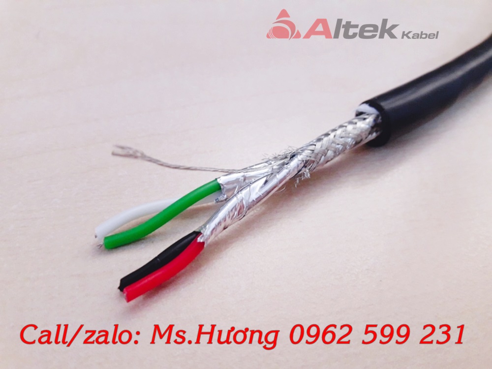 Cáp tin hiệu chống nhiễu Altek kabel RS485 22 AWG