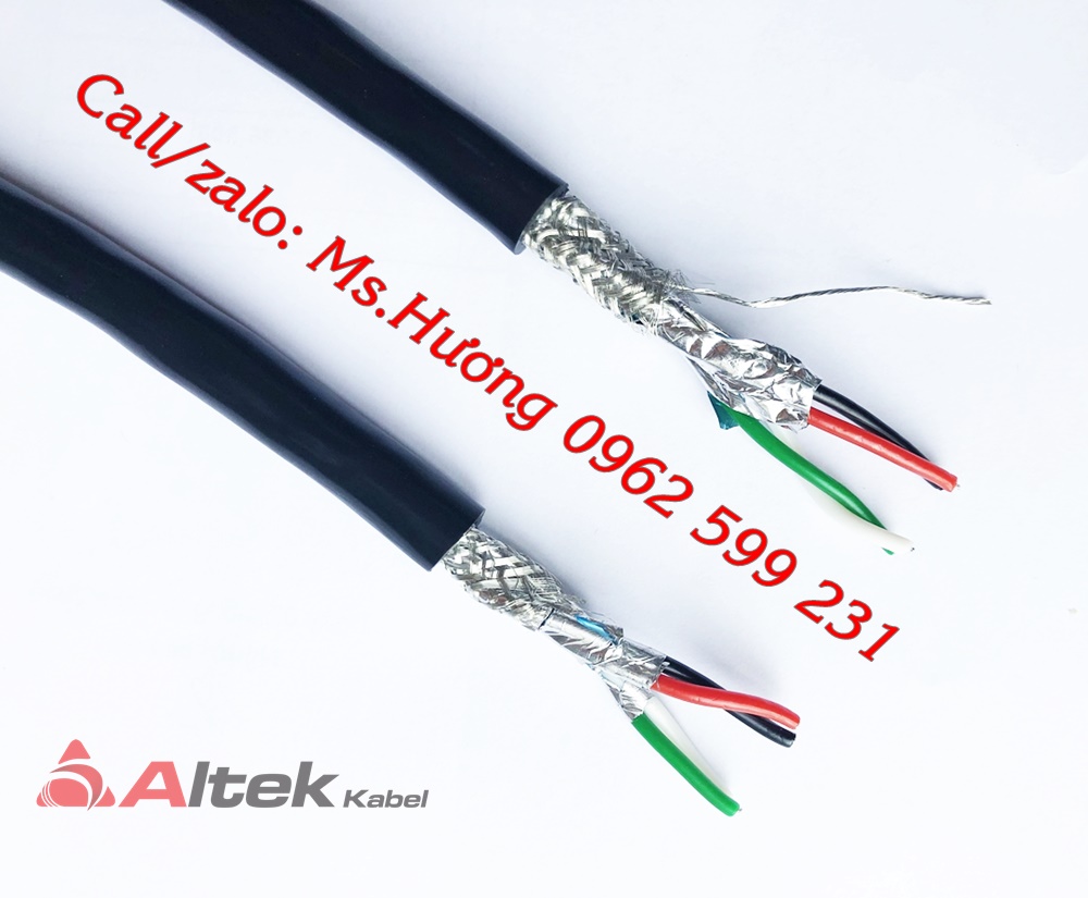 Cáp tin hiệu chống nhiễu Altek kabel RS485 22 AWG