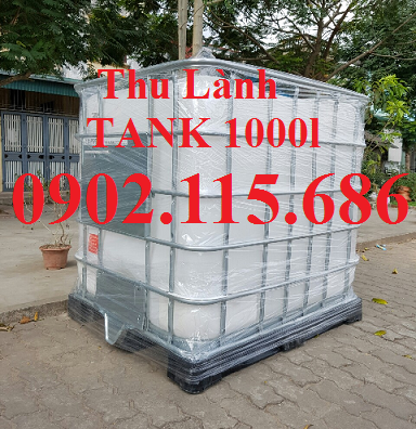 Bể chứa nước 1000 l, tank nhựa IBC 1000 lít