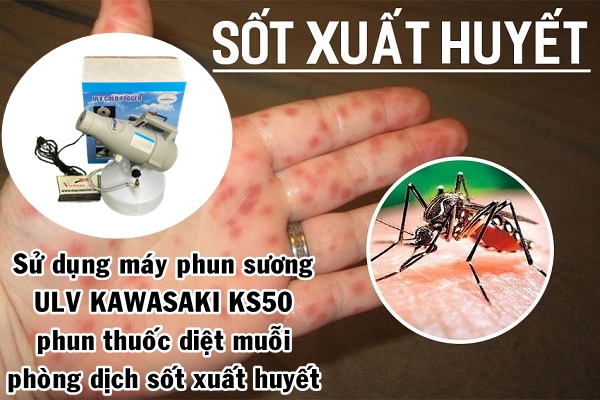 Máy phun hóa chất diệt muỗi gia đình phòng dịch sốt xuất huyết KS50