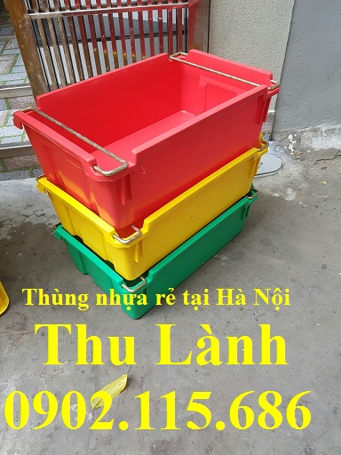 Thùng đăch hai quai sắt giá rẻ tại Hà Nội