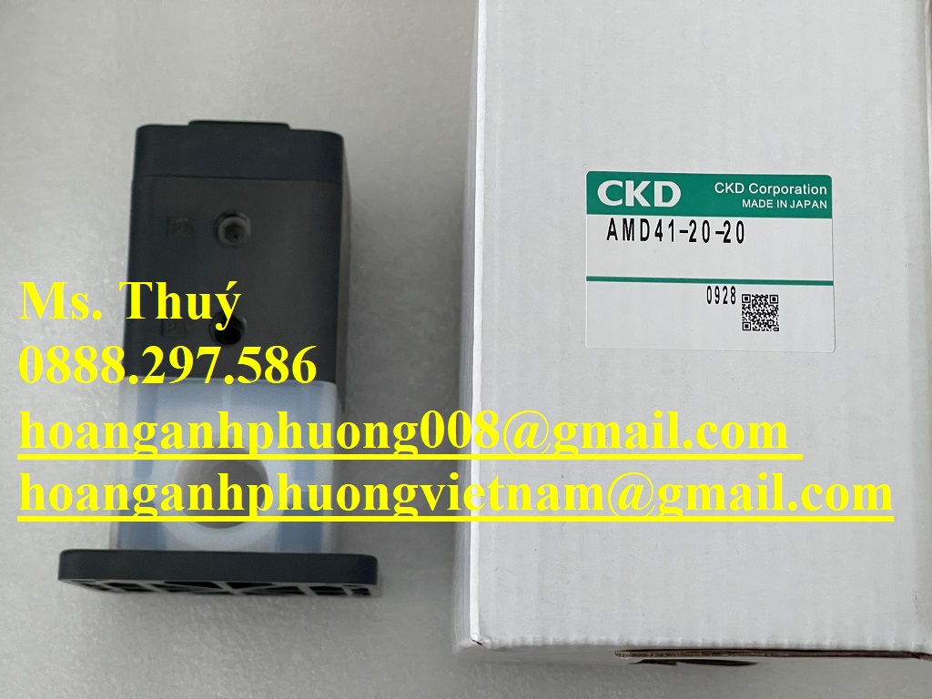 Van khí nén CKD AMD41-20-20 giá tốt Toàn Quốc
