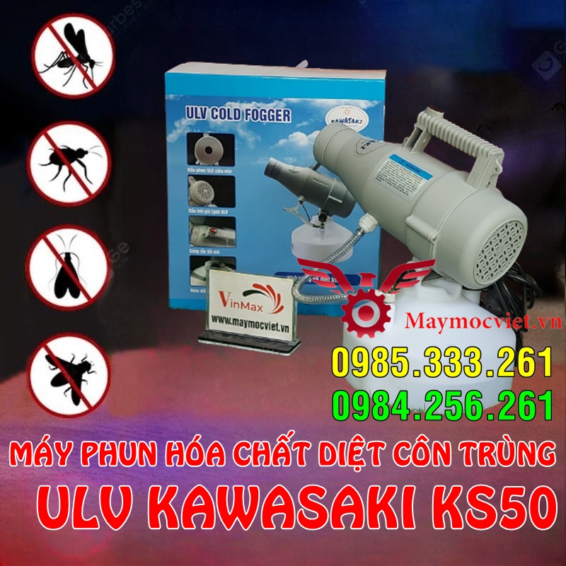 Máy phun hóa chất diệt muỗi - diệt côn trùng ULV KAWASAKI KS50