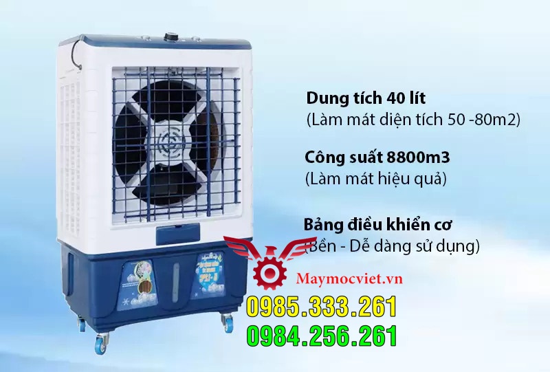 Quạt hơi nước điều hòa không khí Sanaky VN8000A