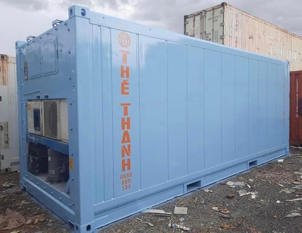 container lạnh giải pháp tối ưu nhất thay thế kho lạnh thông thường