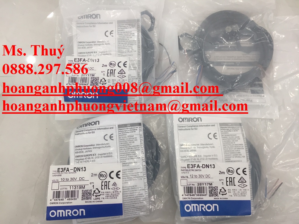 Omron E3FA-DN13 2M  Cảm biến quang giá tốt  Nhập khẩu