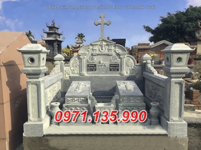 119 mẫu mộ đá công giáo đẹp bán tại hưng yên lăng mộ đạo thiên chúa