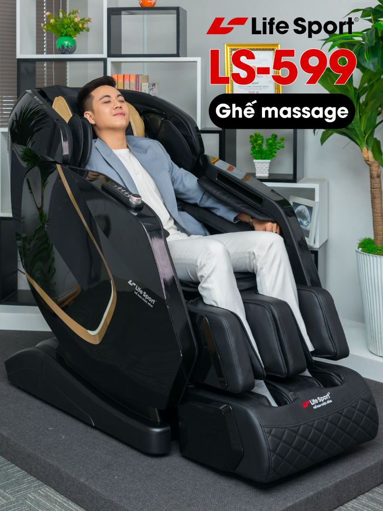 Ghế massage Lifesport LS-599- Sale khủng đến 49%