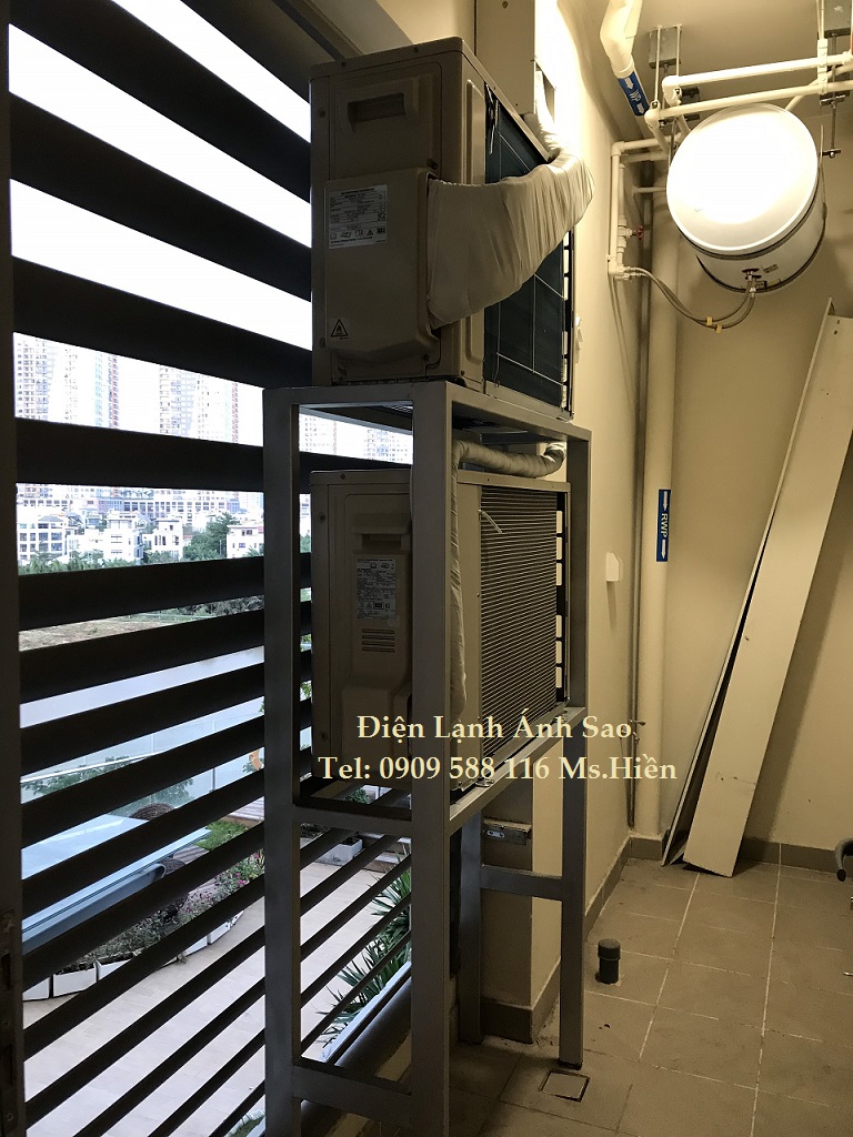 Lắp đặt máy lạnh giấu trần nối ống gió giá rẻ tại Đồng Nai