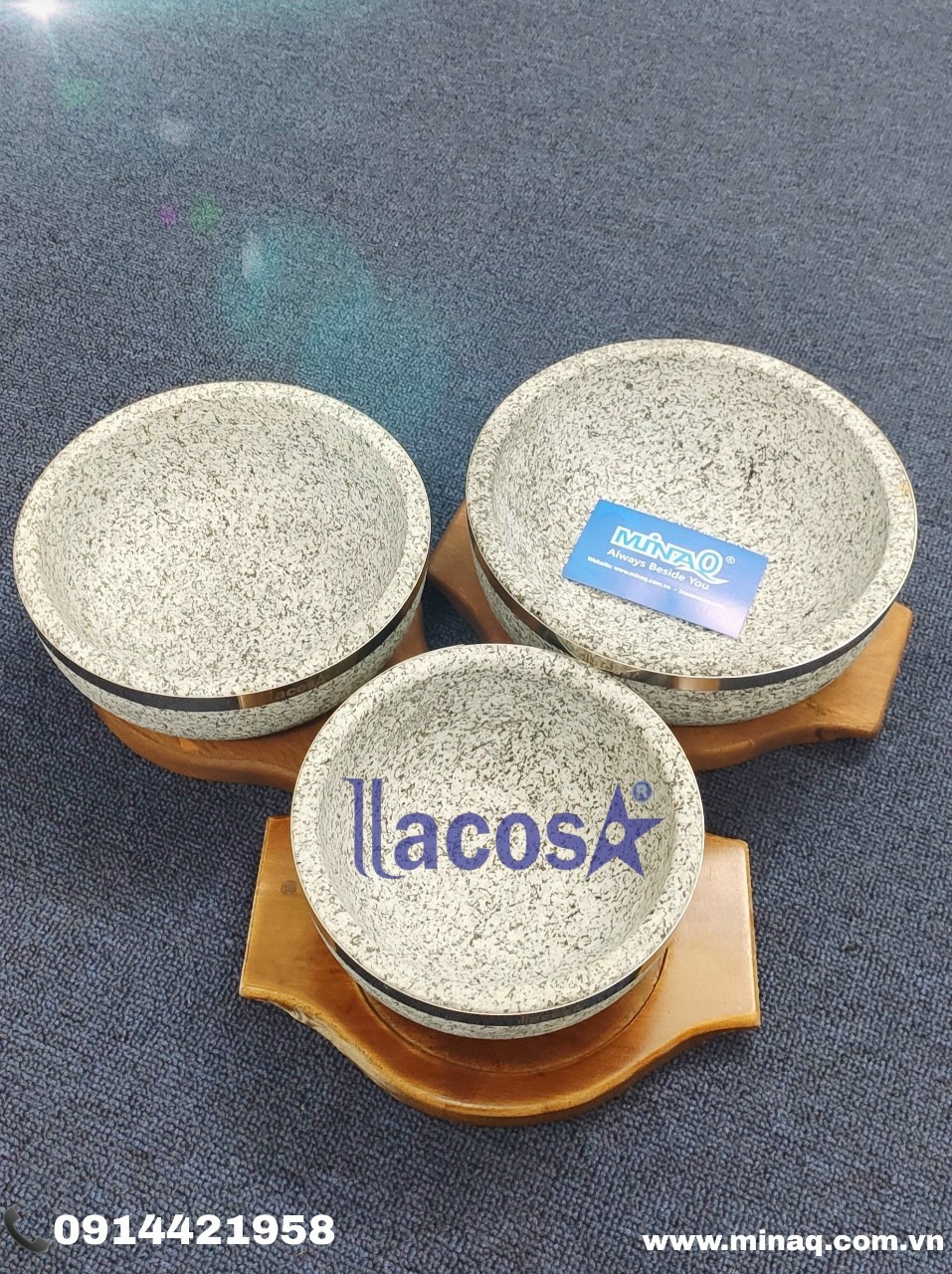 Thố đá giữ nhiệt Lacosa là vật dụng không thể thiếu  các món phở