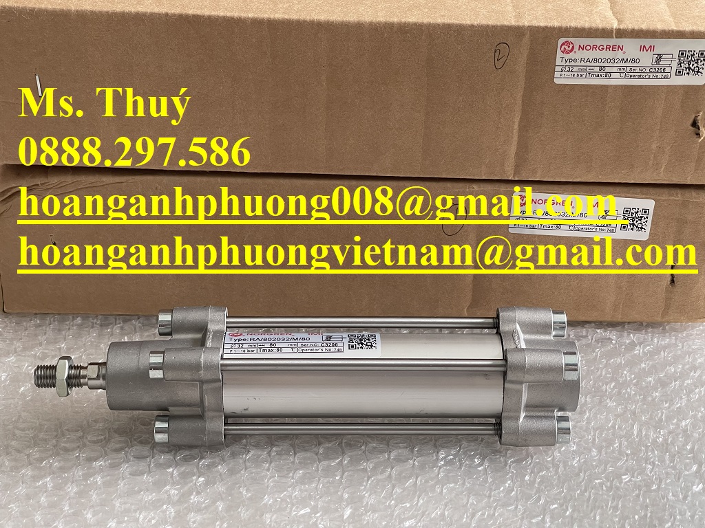 RA/802032/M/75 - Xi lanh khí nén Norgren Giá tốt - Mới 100%