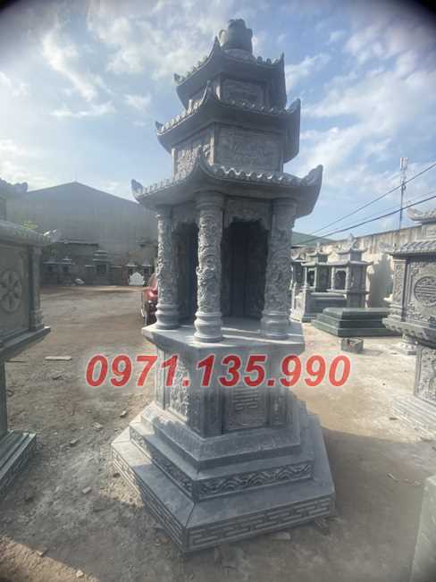 Mộ tháp đá - Mẫu mộ tháp đá đơn giản đẹp bán tại Bắc Ninh 55