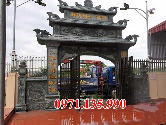 Cổng đá đẹp - Mẫu cổng bằng đá đơn giản đẹp bán tại Phú Yên