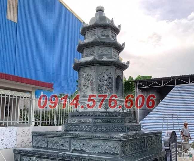 24+ Bảo tháp mộ sư bằng đá khối tự nhiên đẹp Thái Bình