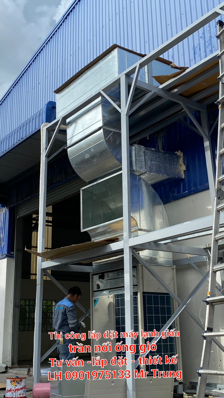 Giá máy lạnh âm trần nối ống gió Mitsubishi Heavy tại Thiên Ngân Phát