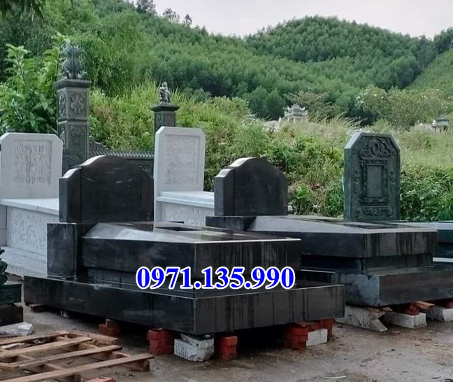 Mộ đá hoa cương - Mẫu mộ bằng đá Granite đẹp bán tại Quảng Nam