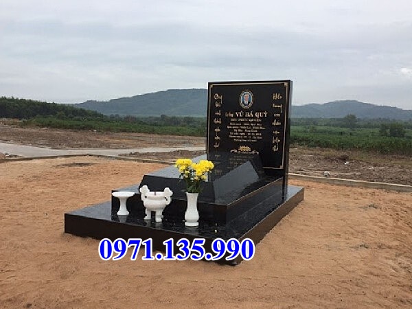 Mộ đá hoa cương - Mẫu mộ bằng đá Granite đẹp bán tại Nam Định