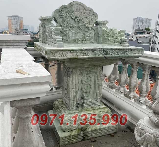 Bàn thờ thiên đá - Mẫu bàn thờ thiên bằng đá xanh đẹp bán Gia Lai