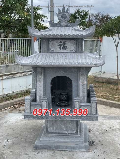 Miếu thờ đá - Mẫu miếu thờ sơn thần linh bằng đá đẹp bán Bắc Giang