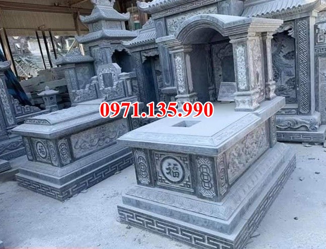 Mộ cải táng - Mẫu mộ tôn tạo bằng đá đẹp bán tại TP HCM