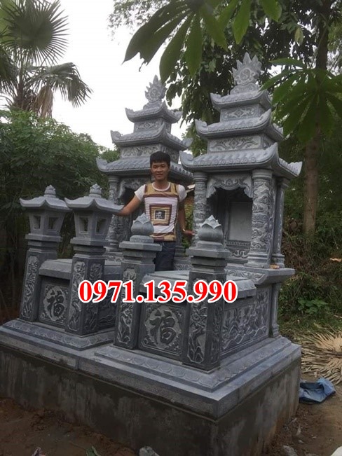 Mộ cải táng - Mẫu mộ tôn tạo bằng đá đẹp bán tại TP HCM