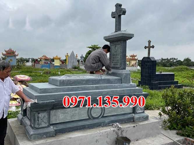 36 Mẫu mộ công giáo bằng đá - Lăng thờ mộ đạo đá đẹp bán Bình Phước