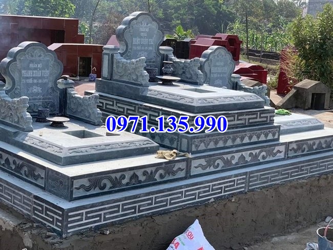 Mẫu mộ đá tôn tại - Lăng mộ cải táng lại bằng đá bán Bình Phước