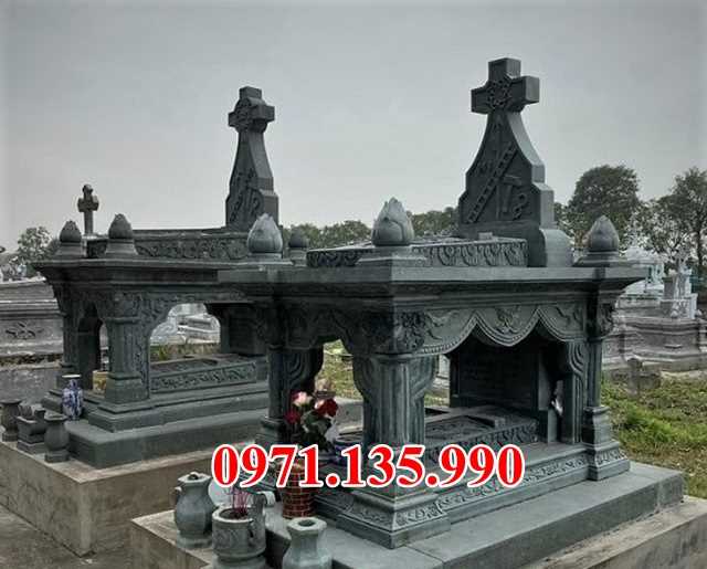 36 Mẫu mộ công giáo bằng đá - lăng mộ đạo thiên chúa bán Đồng Nai