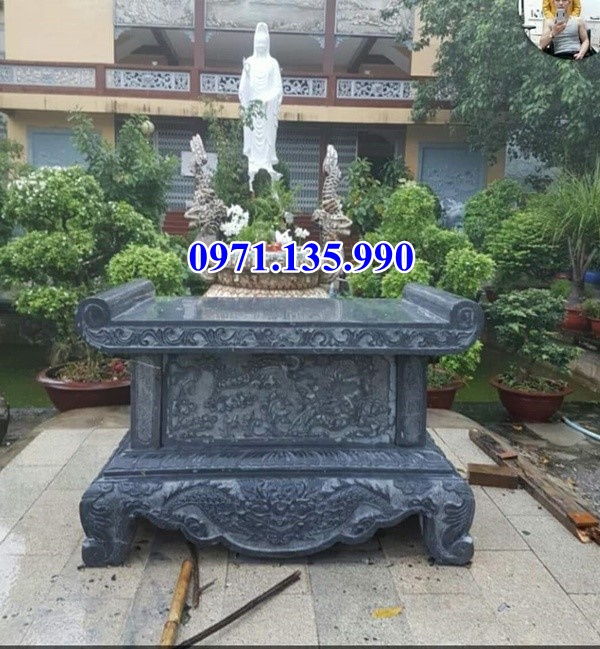 Bàn lễ đá đẹp - Mẫu bàn lễ bằng đá đơn giản đẹp bán Bắc Giang