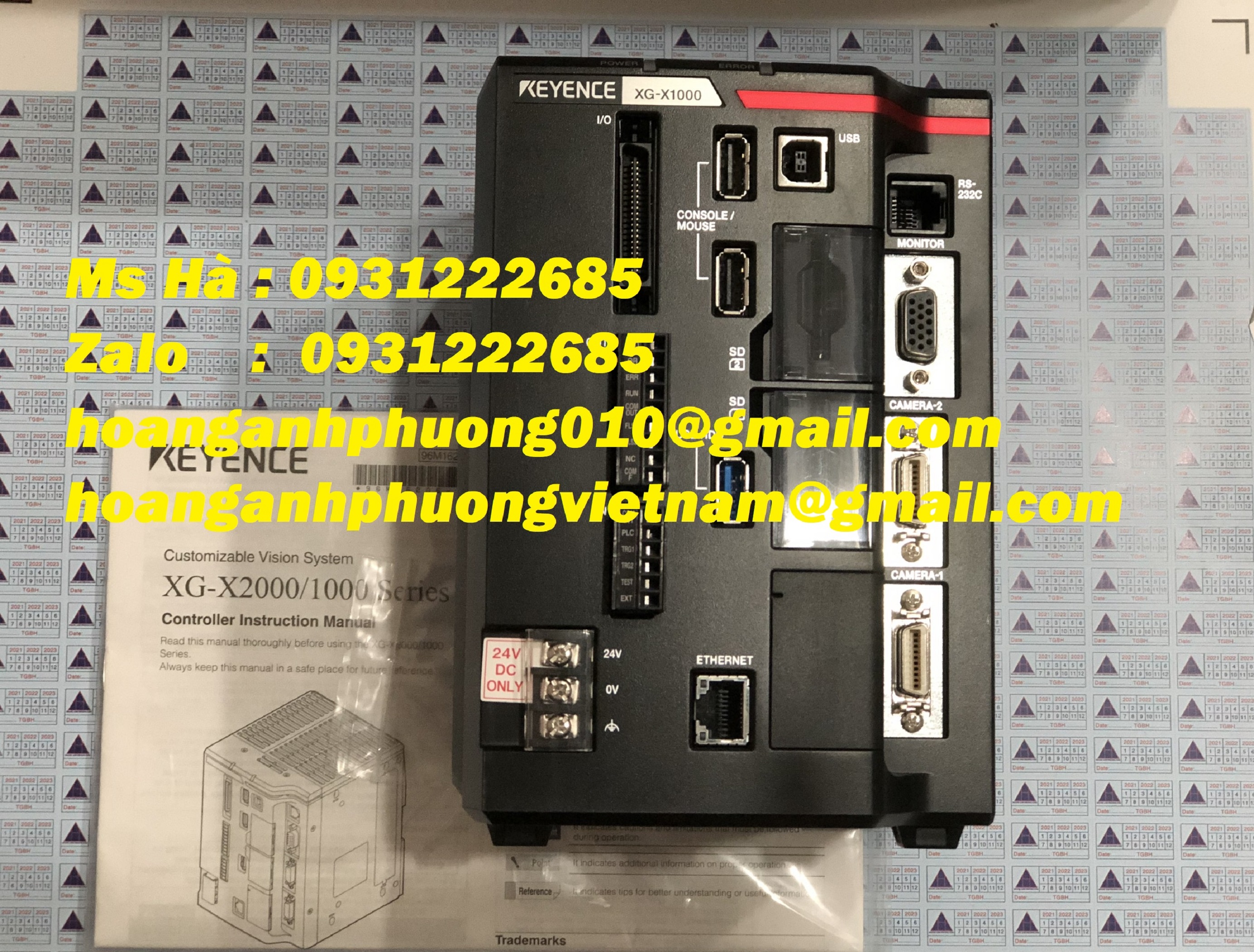 KEYENCE bộ điều khiển - XG series XG-X1000 - hàng nhập khẩu